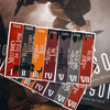 Mistborn Series (Sanderson's Cosmere) Book Stack Sticker