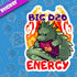 MKC Big D20 Energy Sticker - Toys & Gifts