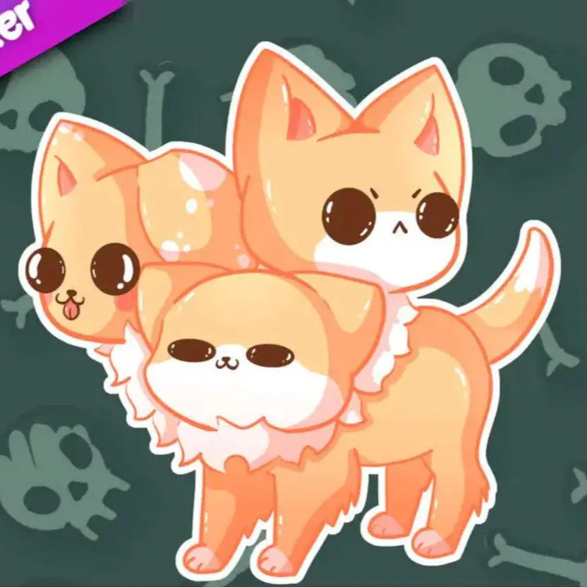 MKC Cerberus Sticker - Toys & Gifts