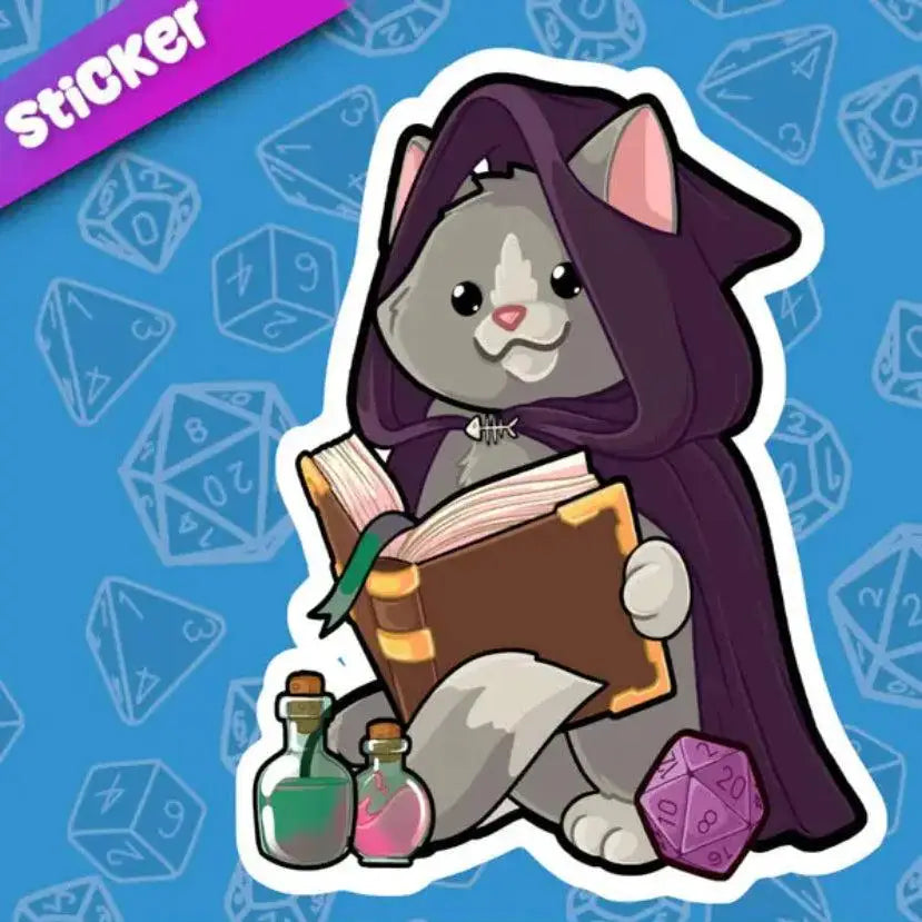 MKC Game Master Cat Sticker - Gifts