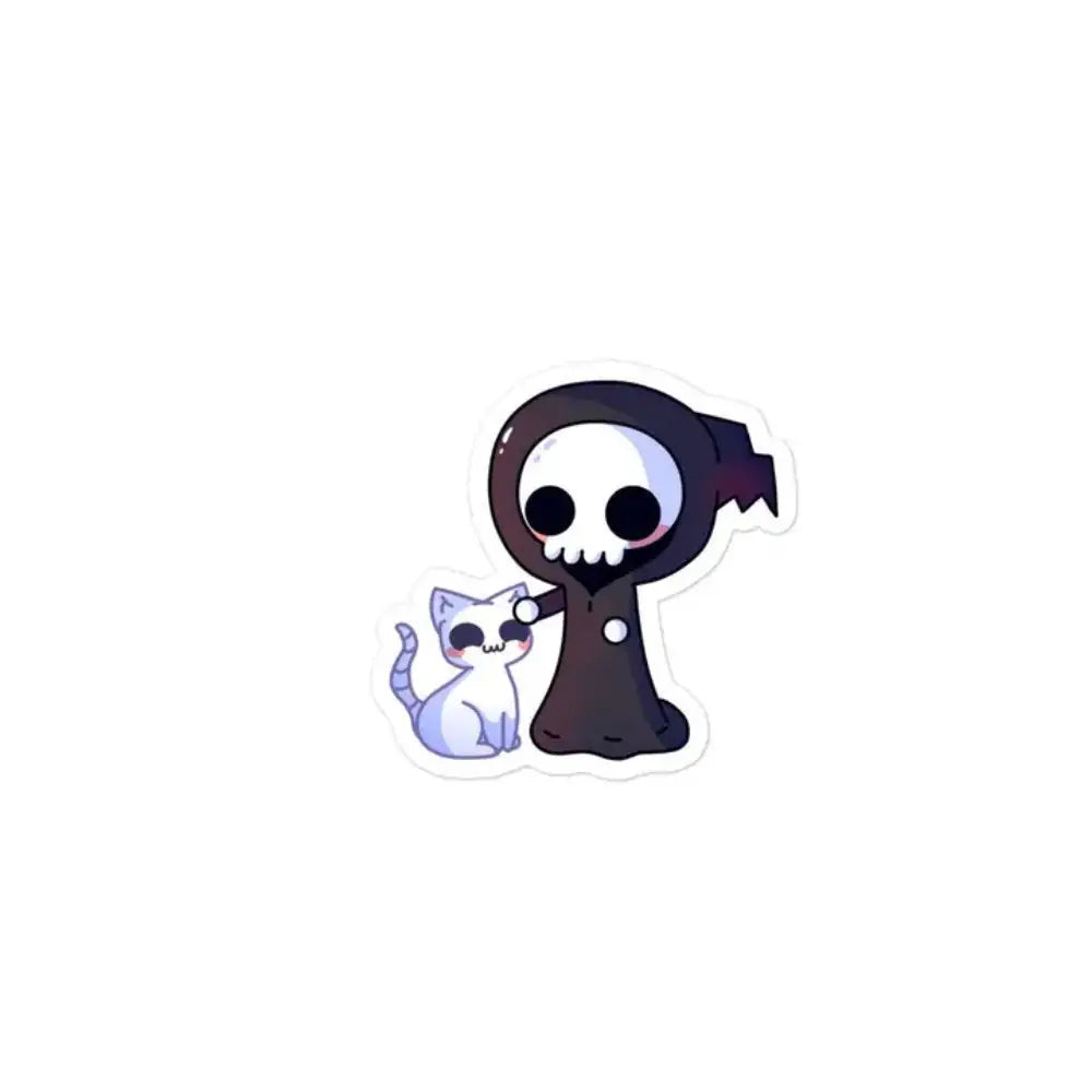 MKC Lil Grimm Ghost Kitty Sticker - Gifts