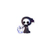 MKC Lil Grimm Ghost Kitty Sticker - Gifts