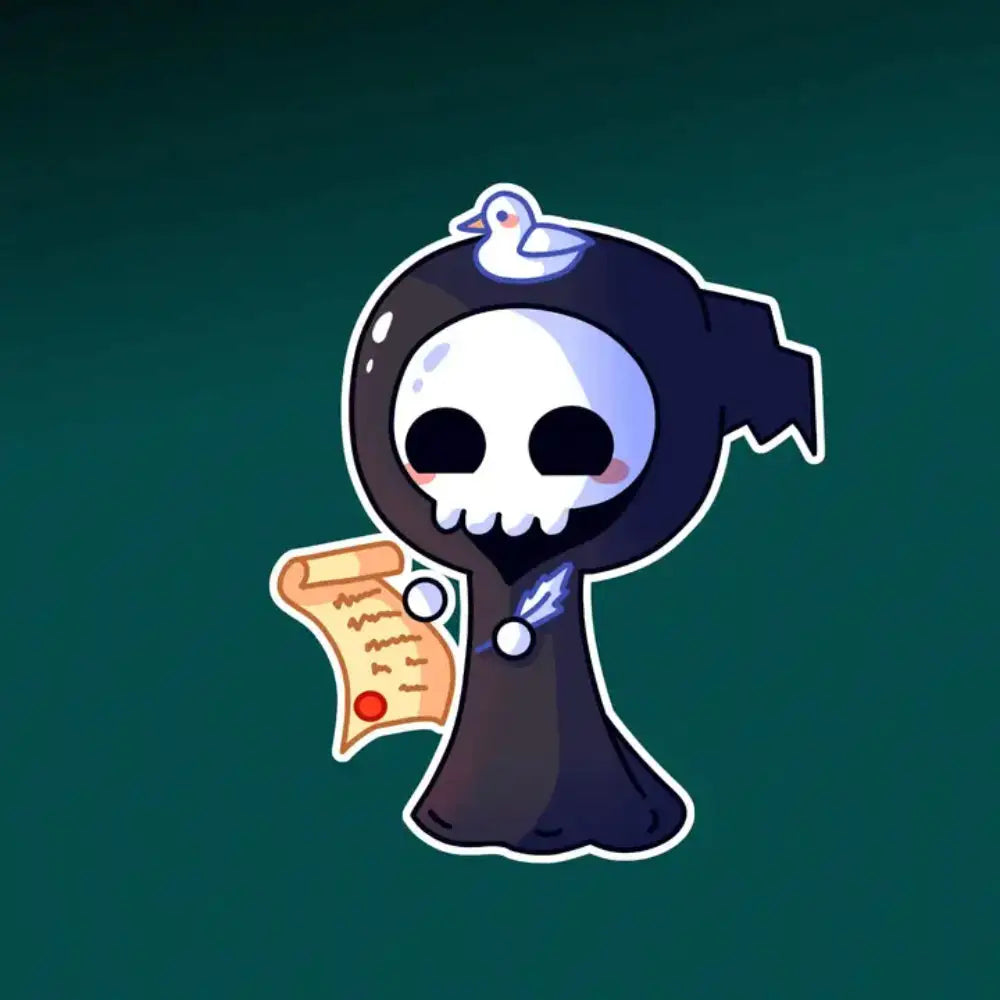 MKC Lil Grimm Infernal Contract Sticker - Gifts