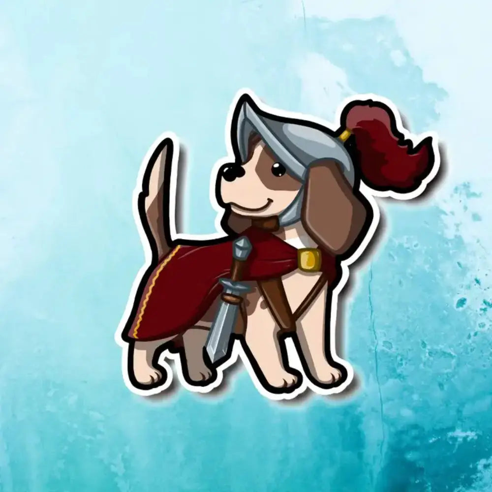 MKC Paladin Beagle Dog Sticker - Gifts