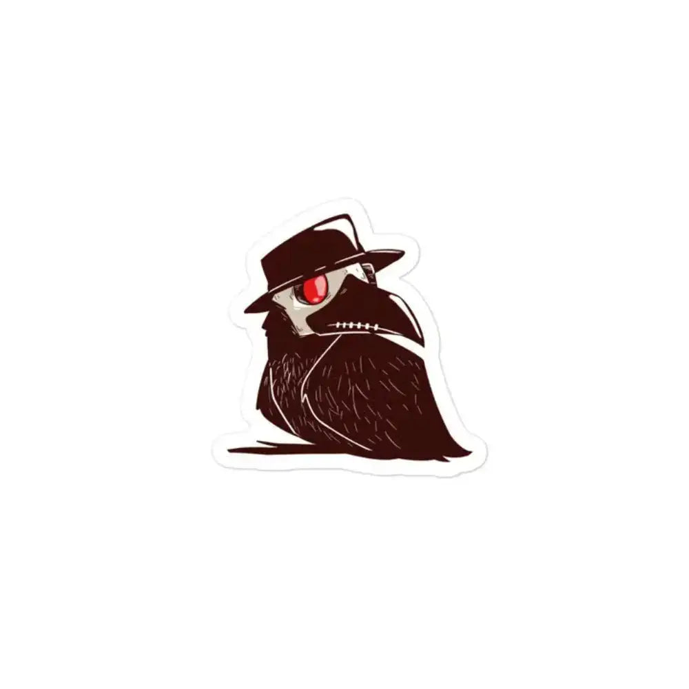 MKC Plague Doctor Crow Sticker - Toys & Gifts