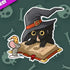 MKC Purrlin Story Time Sticker - Gifts