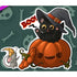 MKC Purrlin Surprise Pumpkin Sticker - Gifts