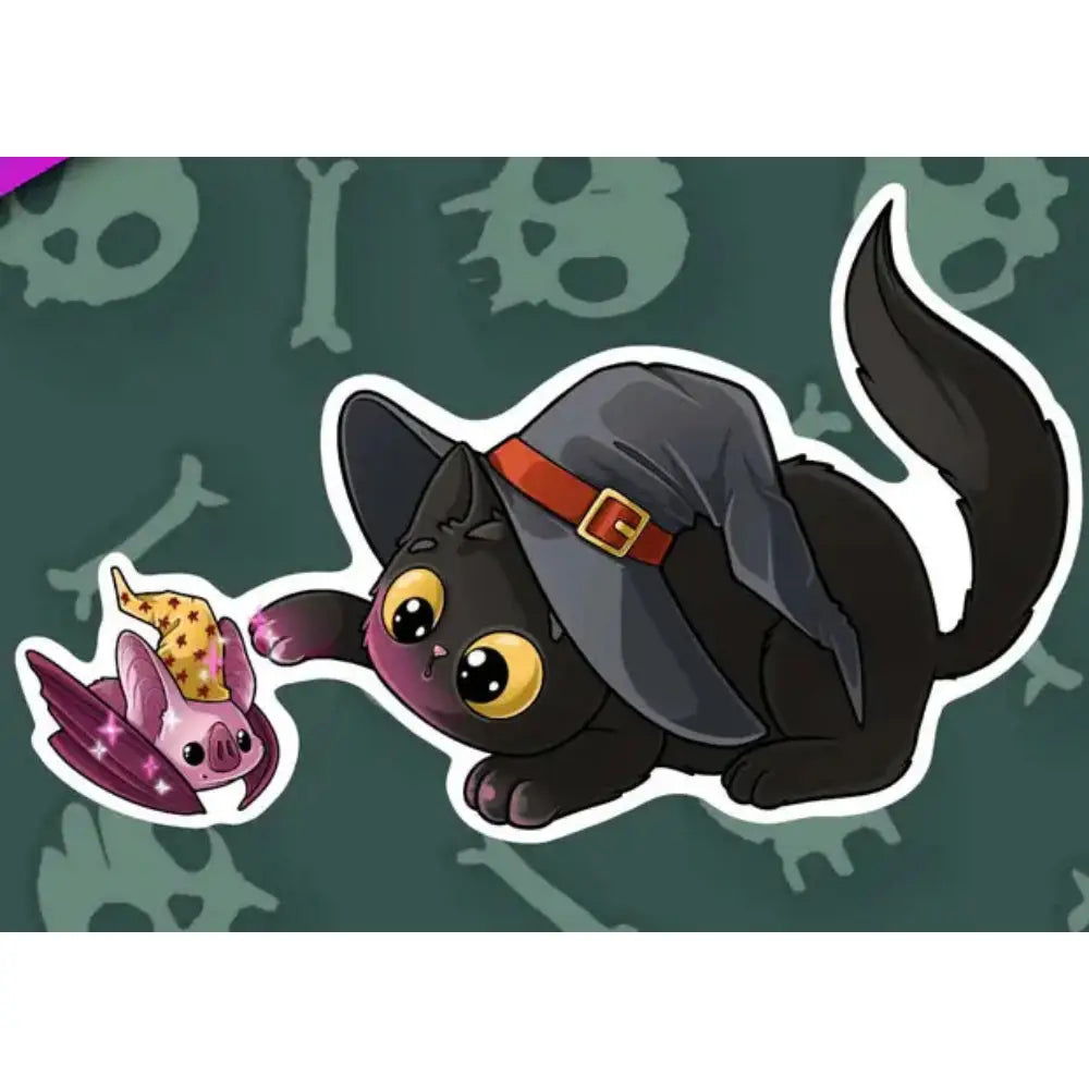 MKC Purrlin Surprise Squeaks the Bat Sticker - Gifts
