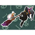 MKC Purrlin Witches Broom Sticker - Toys & Gifts