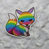 MKC Rainbow Fox Sticker - Toys & Gifts