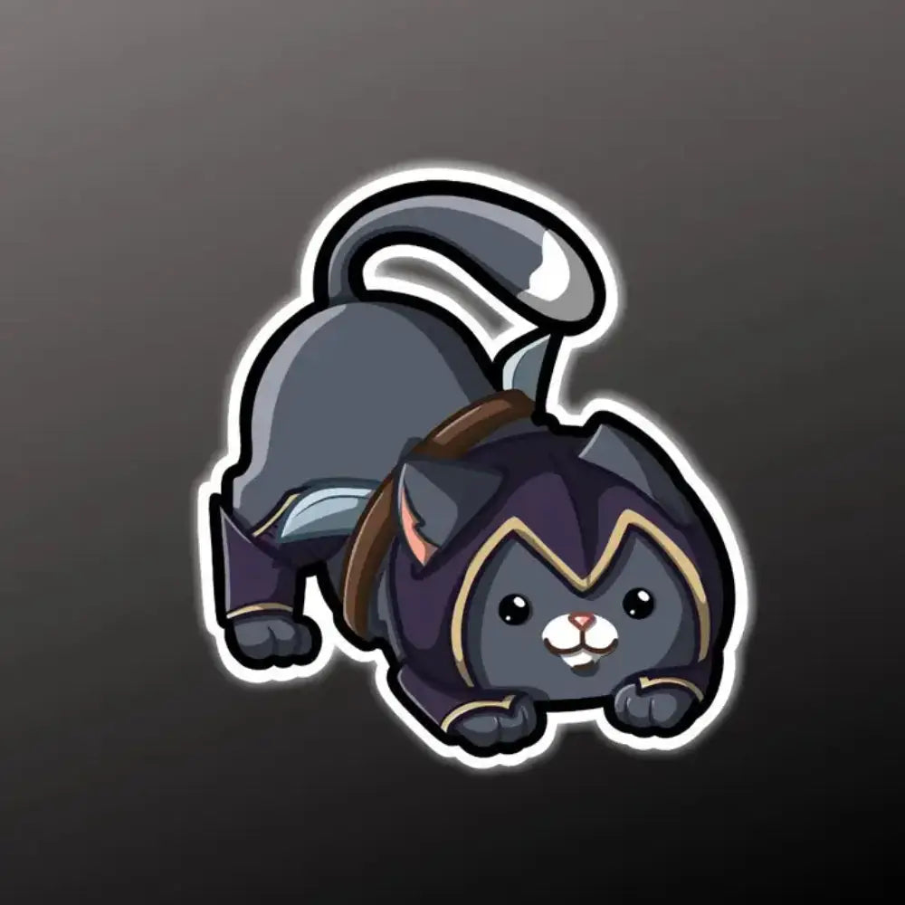 MKC Rogue Cat Sticker - Toys & Gifts