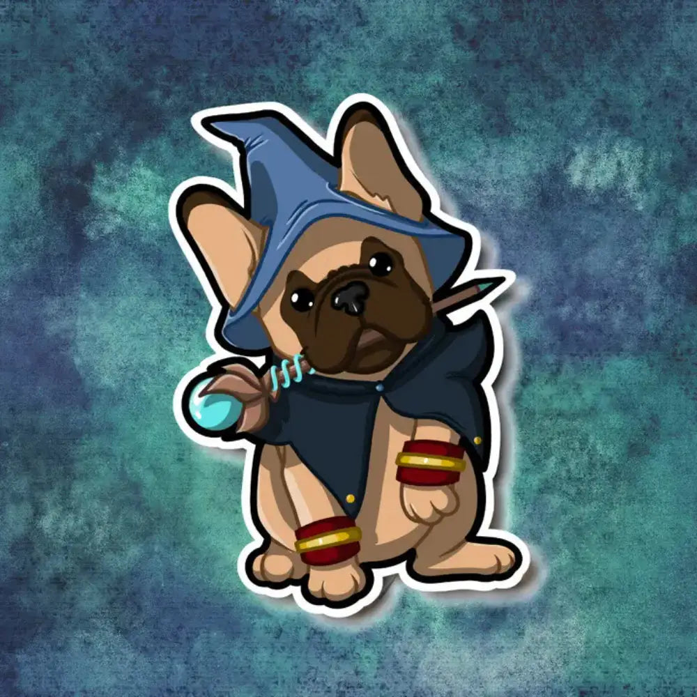 MKC Wizard Dog Sticker - Gifts