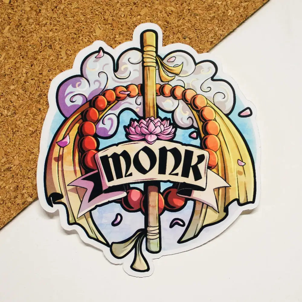 Monk Class Sticker - Gifts