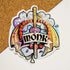 Monk Class Sticker - Toys & Gifts