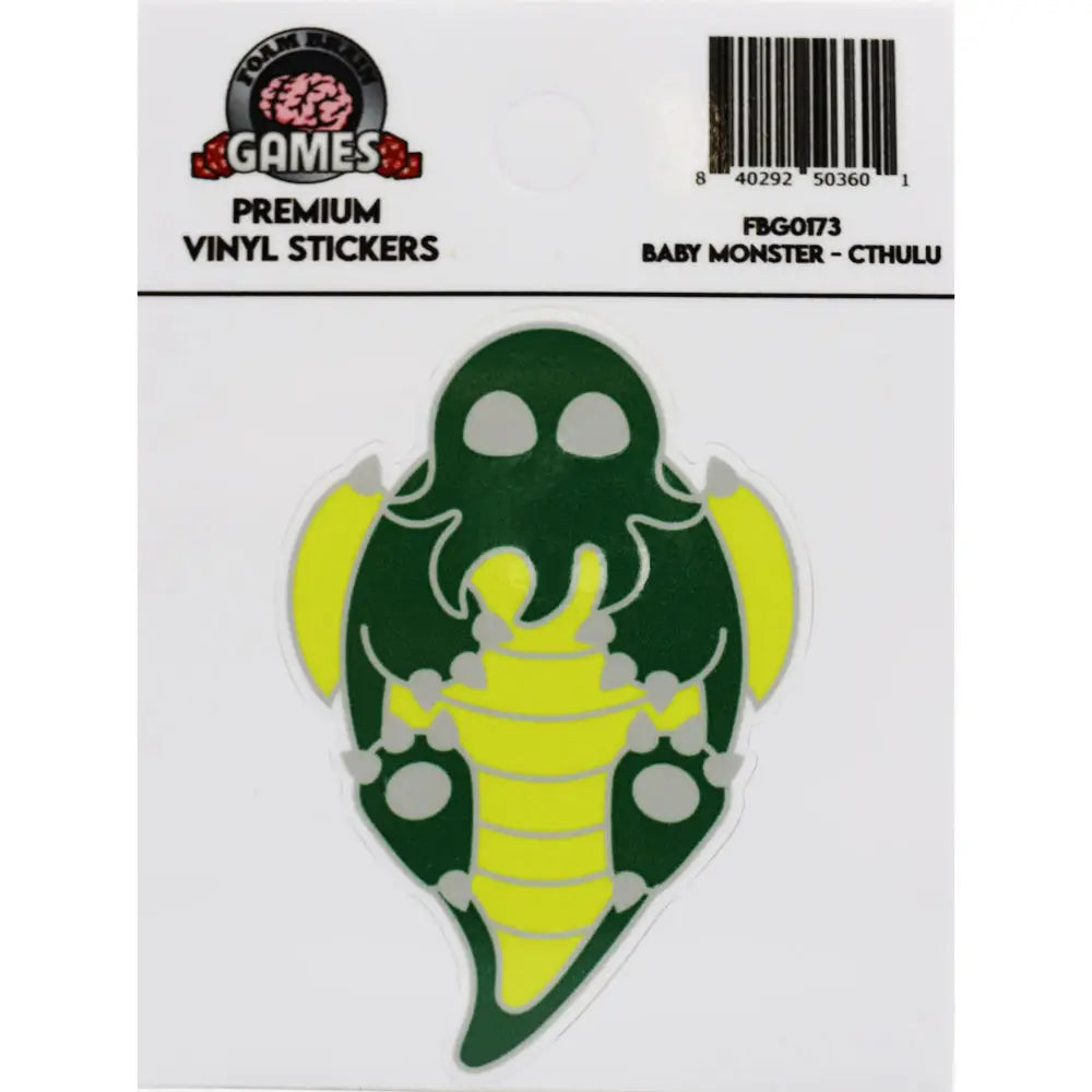 Monster Sticker Toys & Gifts Foam Brain Games Baby Cthulhu  