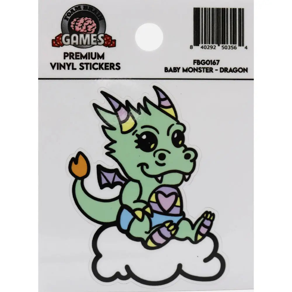 Monster Sticker - Baby Dragon - Gifts
