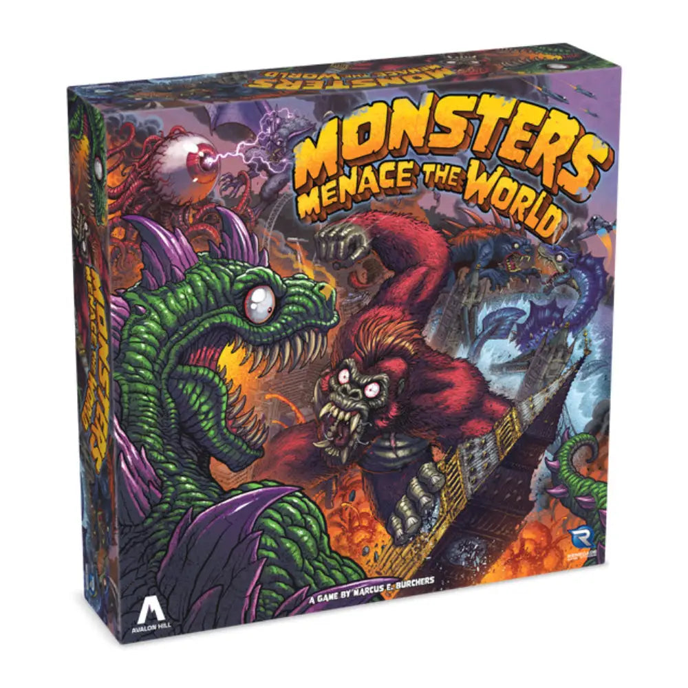 Monsters Menace the World - Board Games