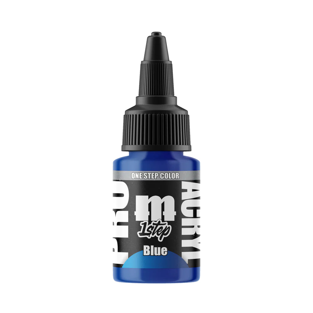 Monument 1-Step Blue Acrylic Paint 22ml Bottle - Paint & Tools