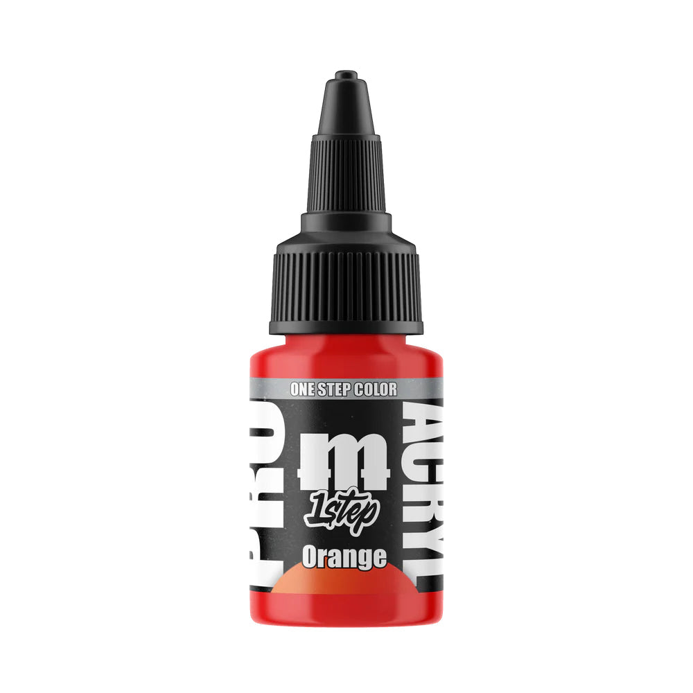 Monument 1-Step Orange Acrylic Paint 22ml Bottle - Paint & Tools