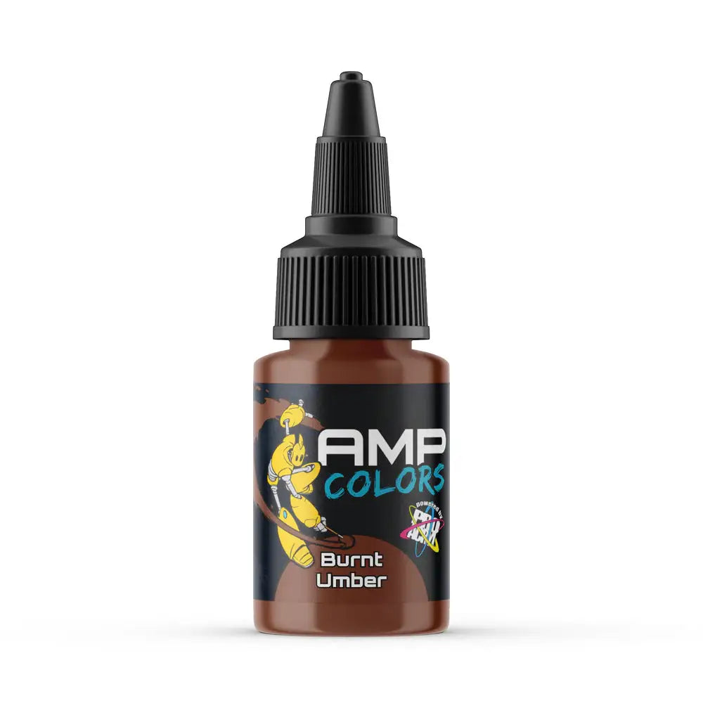 Monument AMP Colors Burnt Umber Acrylic Paint 22ml Bottle - Paint & Tools