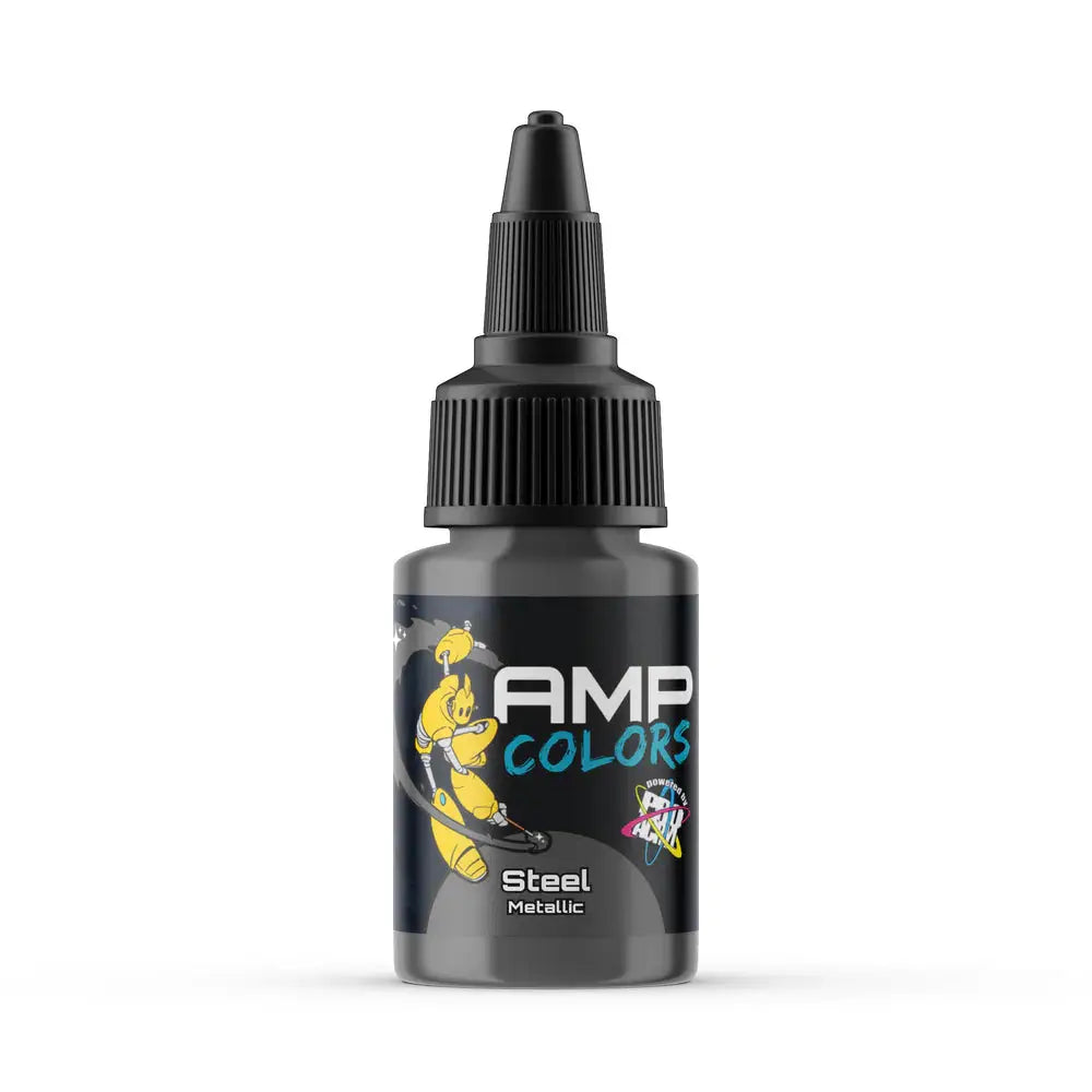 Monument AMP Colors Steel Acrylic Paint 22ml Bottle - Paint & Tools