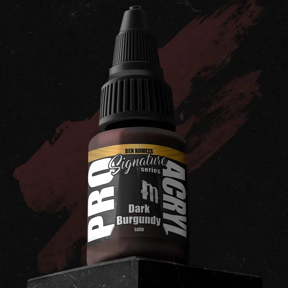 Monument Ben Komets Dark Burgundy Acrylic Paint 22ml Bottle - Paint & Tools