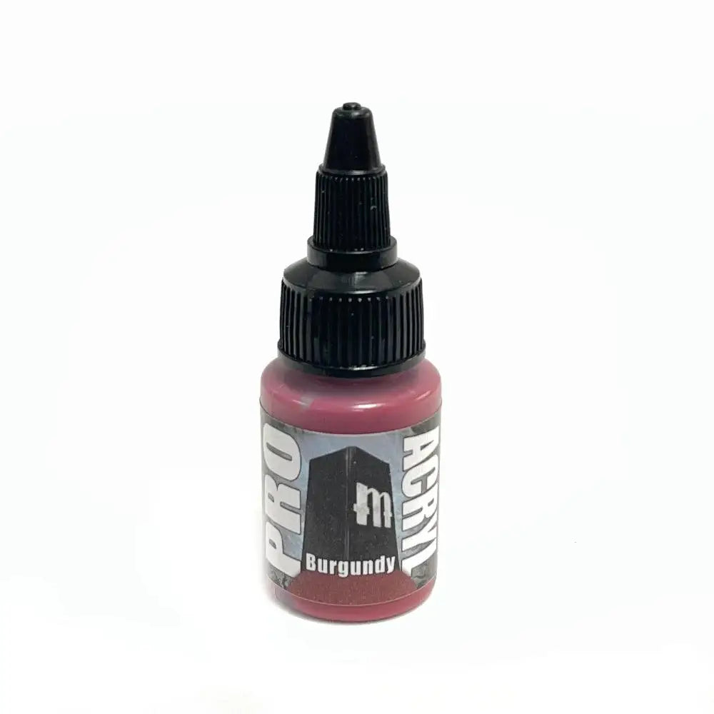 Monument Burgundy Acrylic Paint 22ml Bottle - Paint & Tools