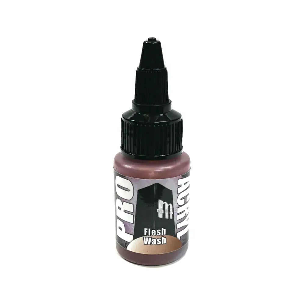 Monument Flesh Wash Acrylic Paint 22ml Bottle Paint & Tools Monument Hobbies   