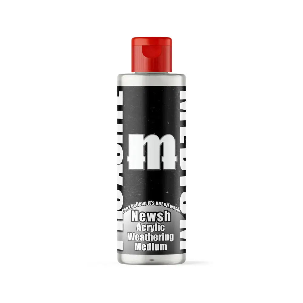 Monument NEWSH Acrylic Weathering Medium Bottle (120ml) - Paint & Tools