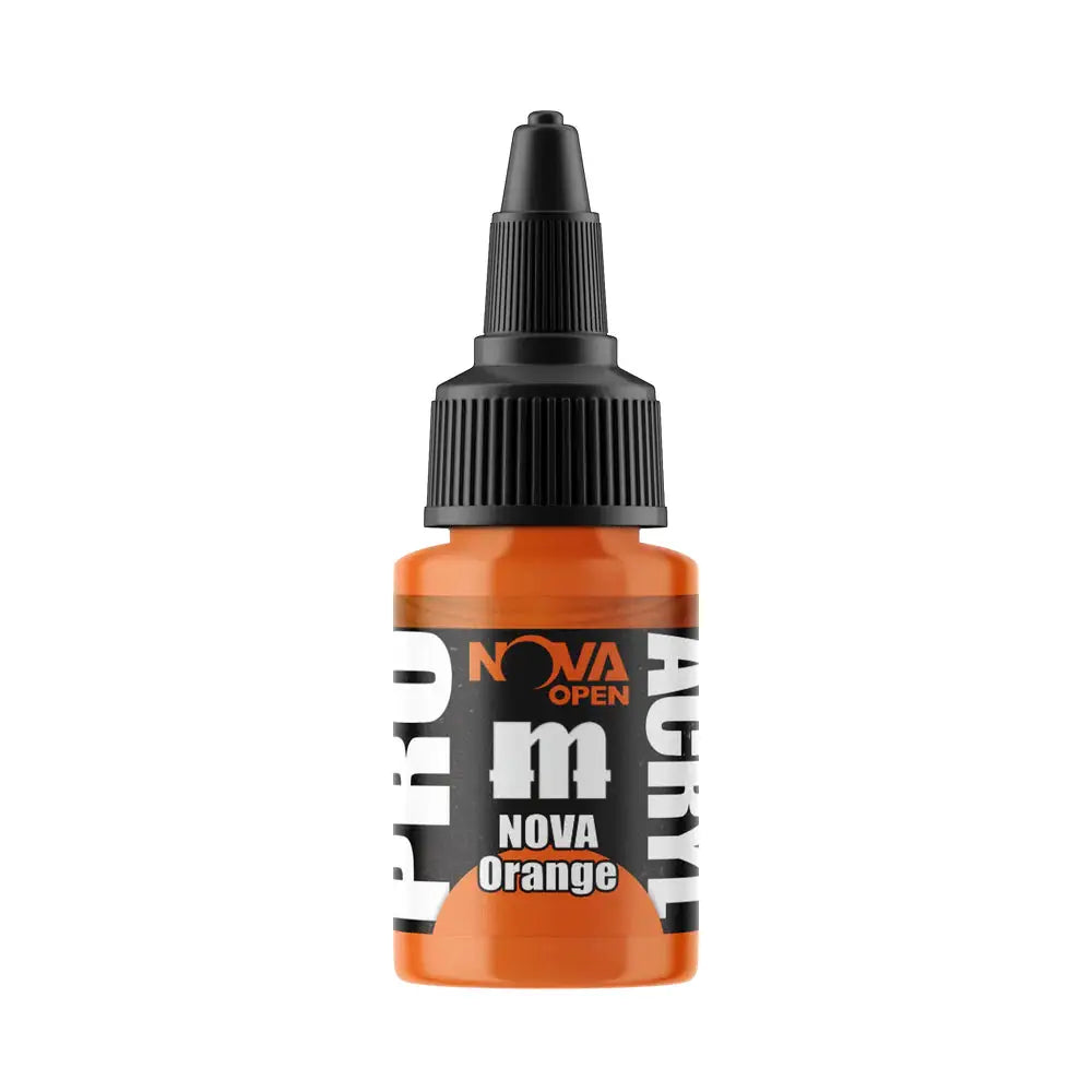 Monument NOVA Orange Acrylic Paint 22ml Bottle - Paint & Tools
