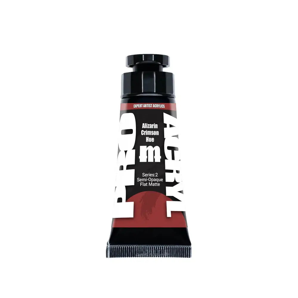 Monument PRO Expert Artist Acrylics Alizarin Crimson Hue (30mL) - Paint & Tools