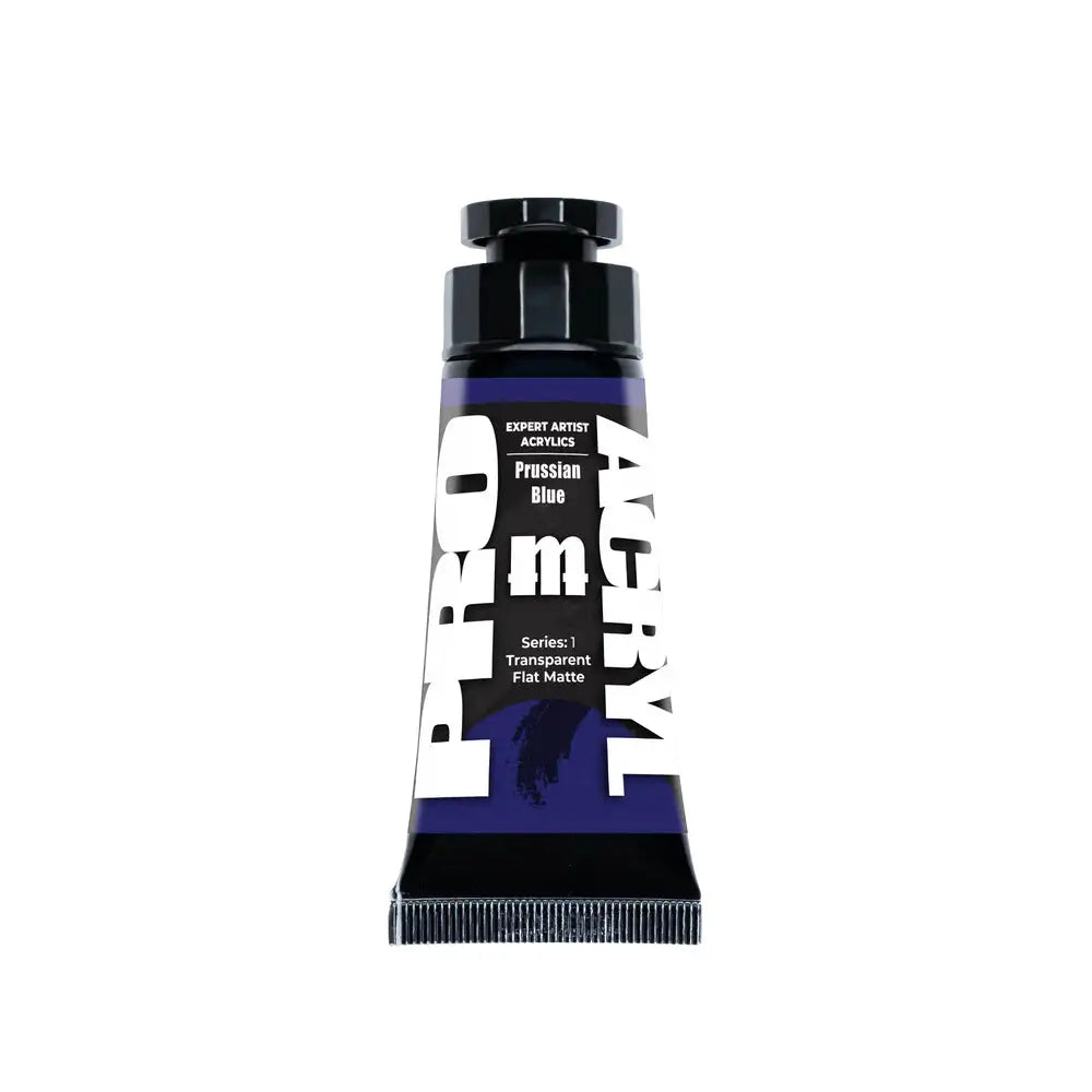 Monument PRO Expert Artist Acrylics Prussian Blue Tube (30mL) - Paint & Tools