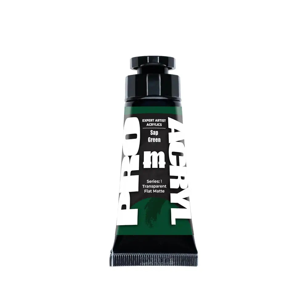 Monument PRO Expert Artist Acrylics Sap Green Tube (30mL) - Paint & Tools