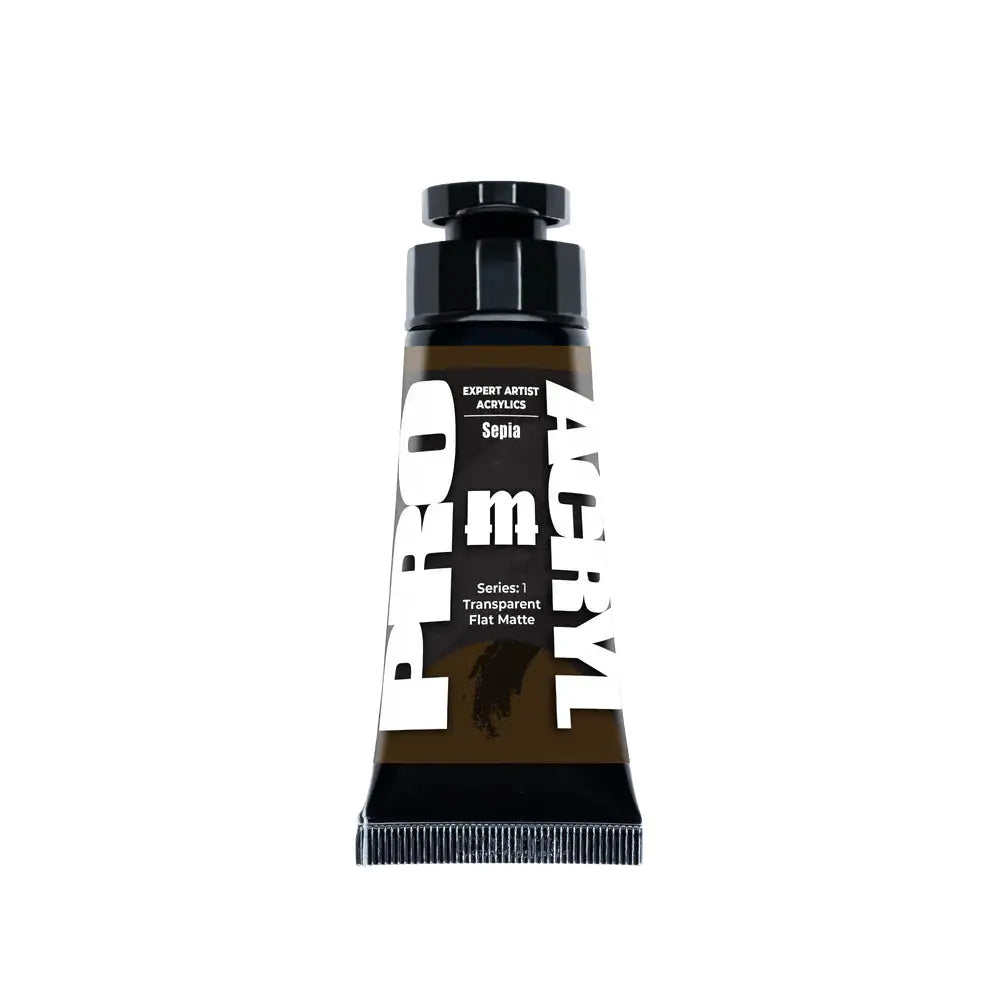 Monument PRO Expert Artist Acrylics Sepia Tube (30mL) - Paint & Tools