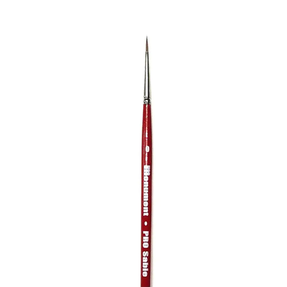 Monument PRO Sable #0 Brush - Paint & Tools