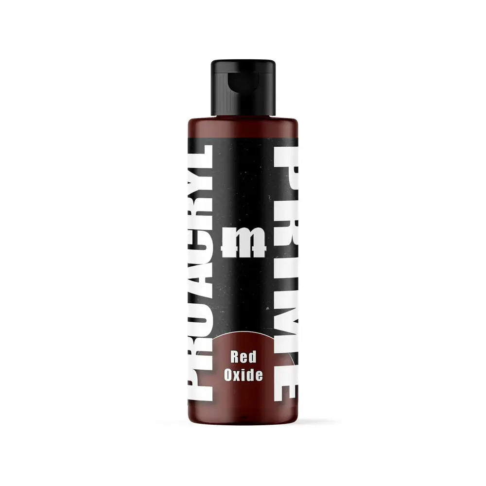 Monument Red Oxide Acrylic Primer 120ml Bottle - Paint & Tools