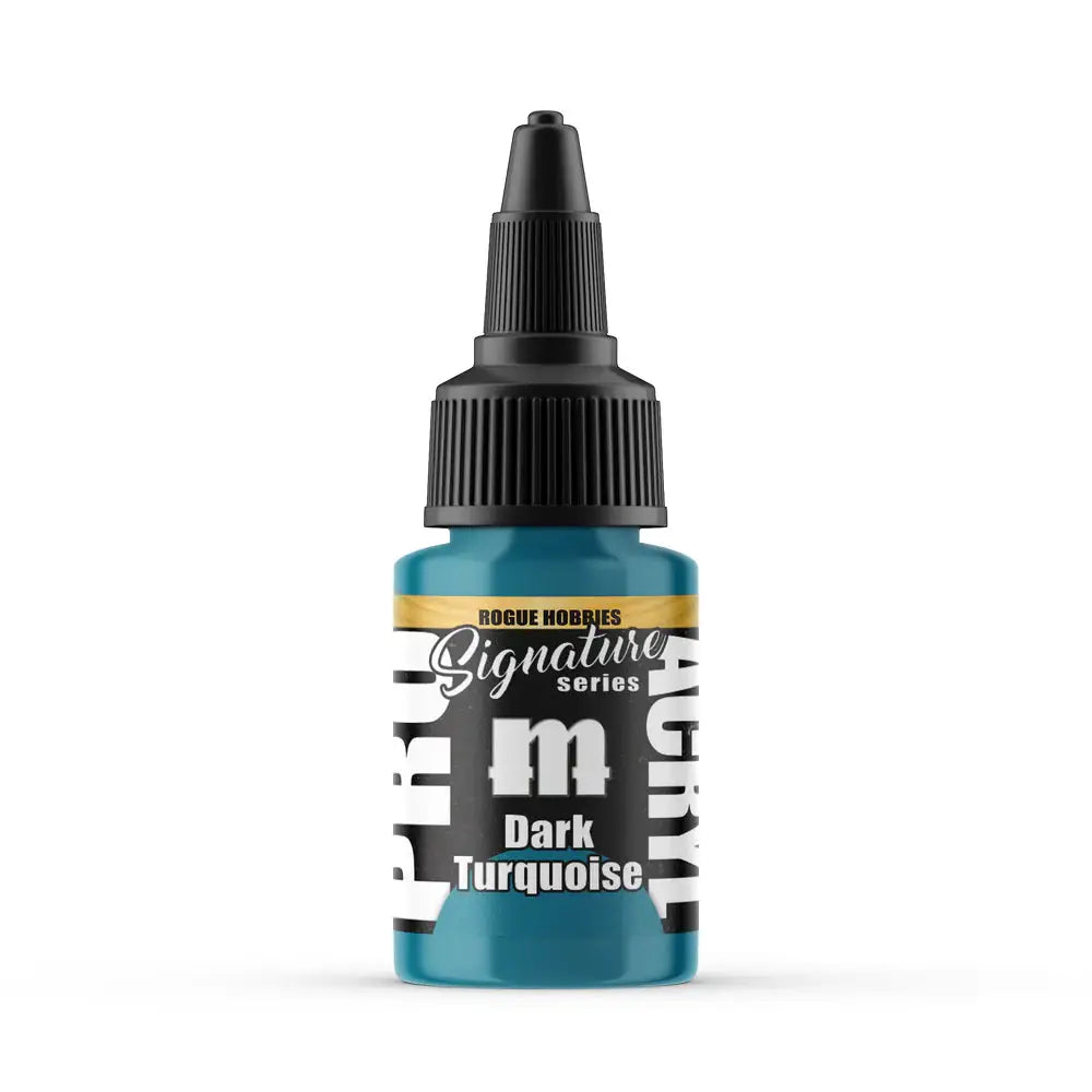 Monument Rogue Hobbies Dark Turquoise Acrylic Paint 22ml Bottle - Paint & Tools