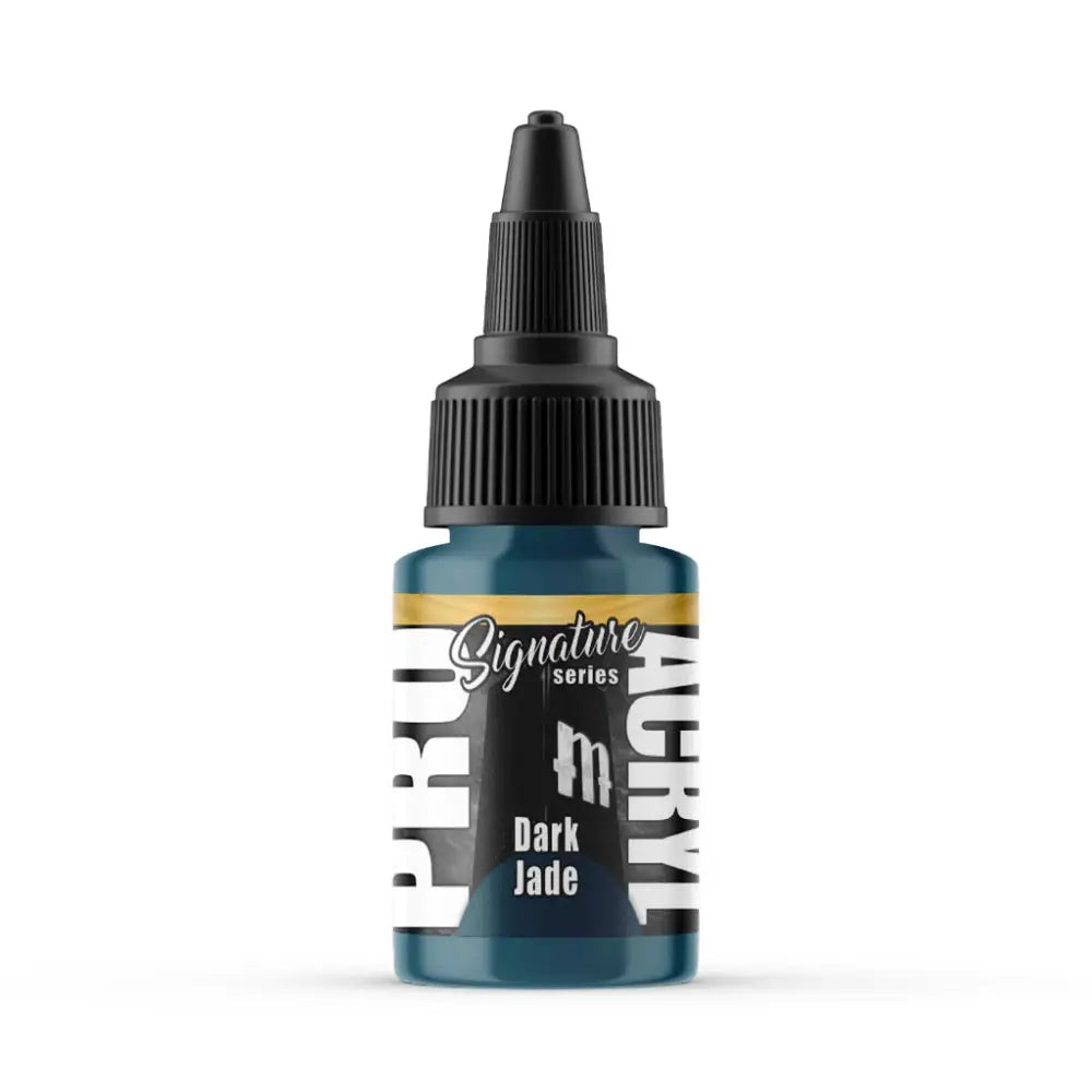 Monument Vince Venturella Dark Jade Acrylic Paint 22ml Bottle - Paint & Tools