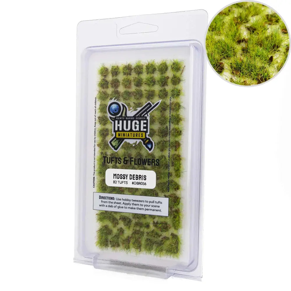 Mossy Debris Tufts - Paint & Tools