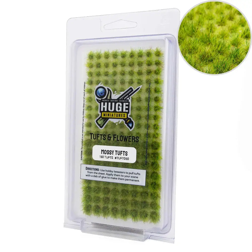 Mossy Grass Tufts - Paint & Tools