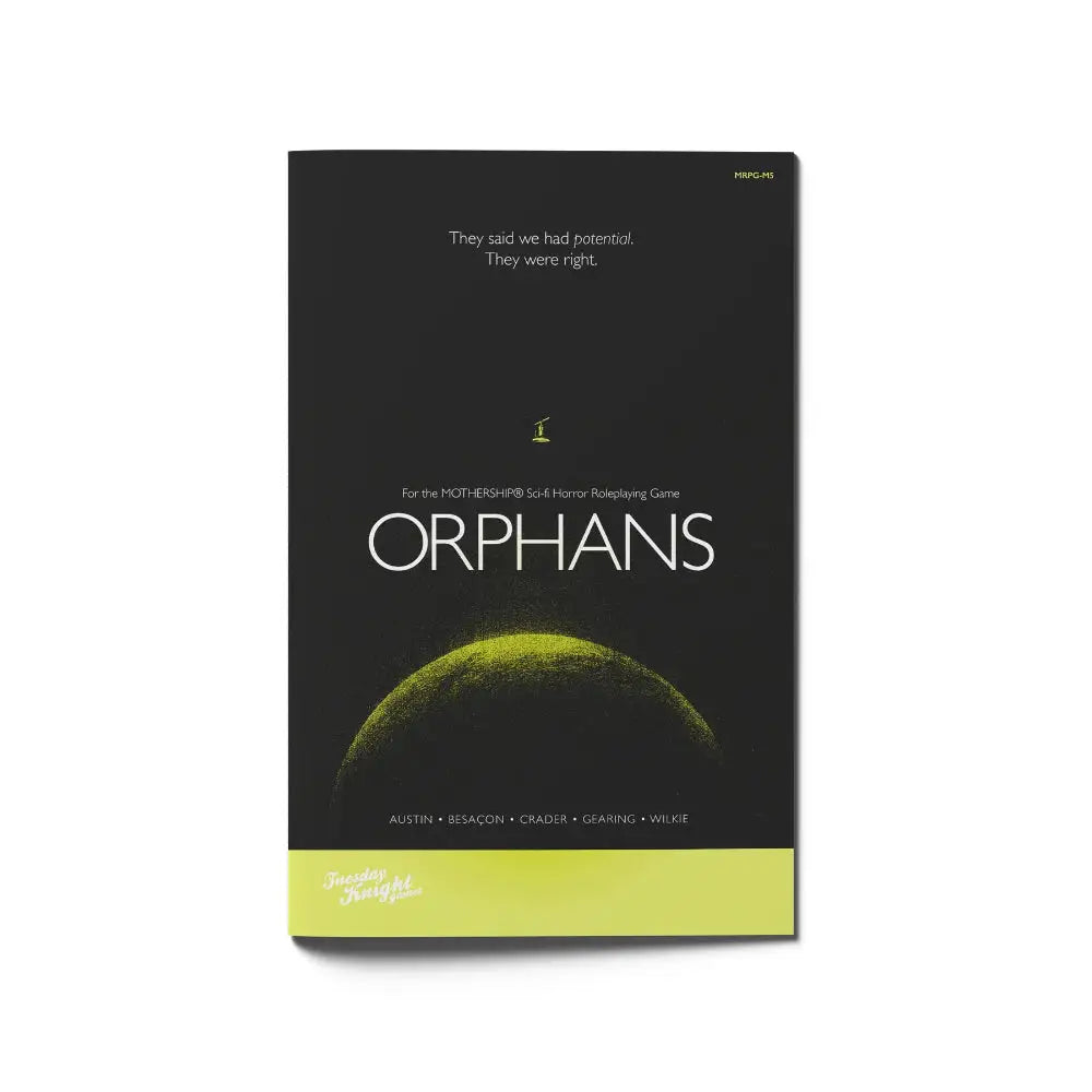 Mothership RPG Orphans Adventure - Roleplaying Games
