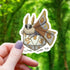 Mothman Hatchling D20 Sticker - Gifts
