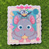 Mouse and Bird Stamp Sticker - Gifts