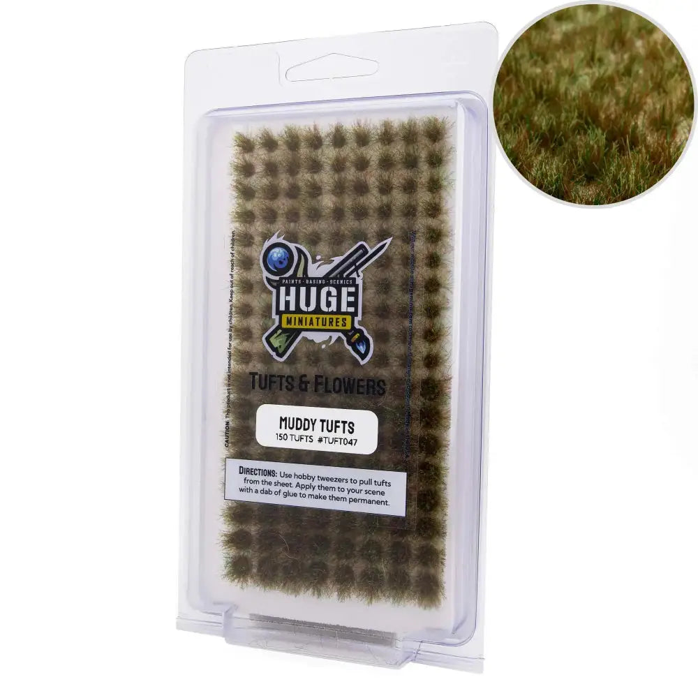 Muddy Grass Tufts - Paint & Tools