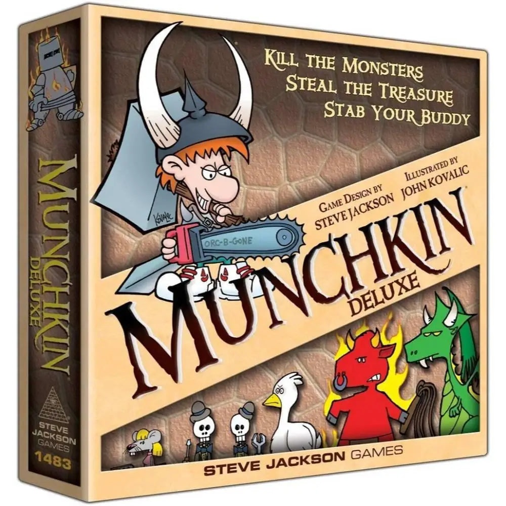 Munchkin Deluxe Board Games Steve Jackson Games   