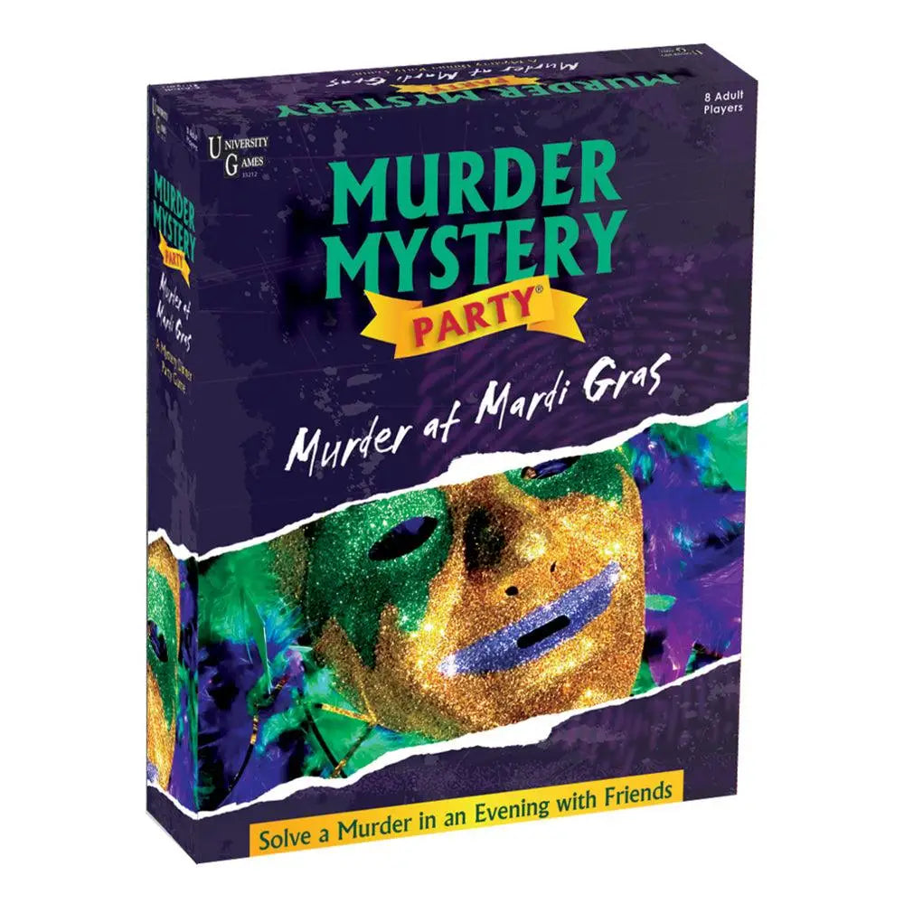 Murder Mystery Party: Murder at Mardi Gras Board Games University Games   