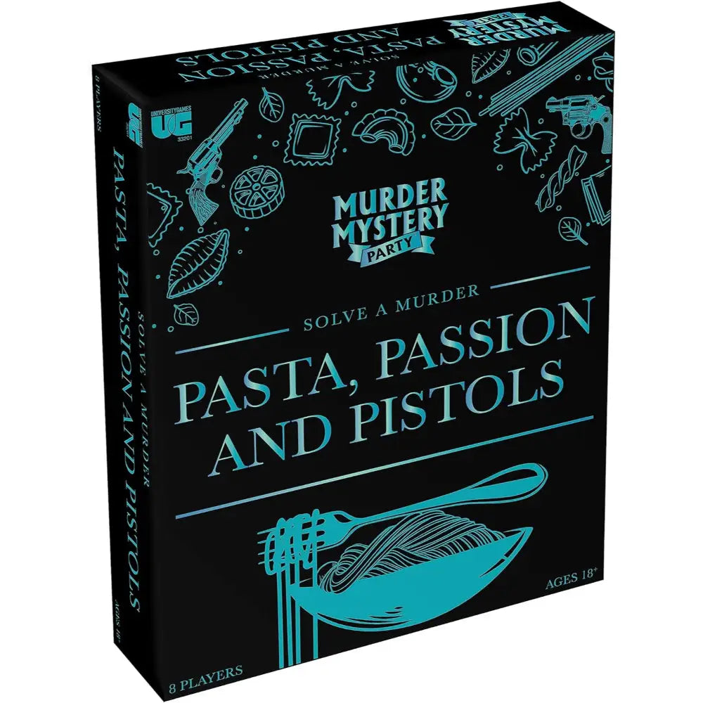 Murder Mystery Party: Pasta, Passion and Pistols Board Games University Games   