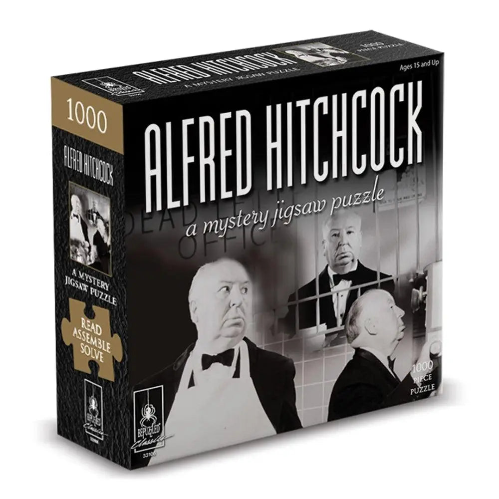Murder Mystery Puzzles: Alfred Hitchcock Puzzles University Games   