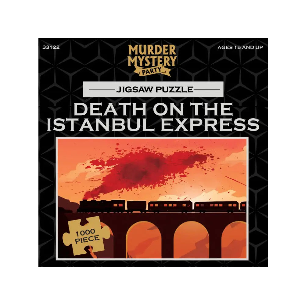 Murder Mystery Puzzles: Death on the Istanbul Express Puzzles University Games   