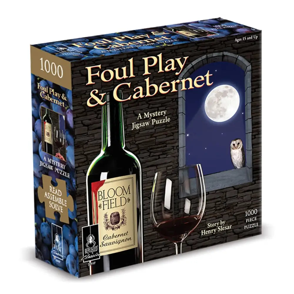 Murder Mystery Puzzles: Foul Play & Cabernet Puzzles University Games   